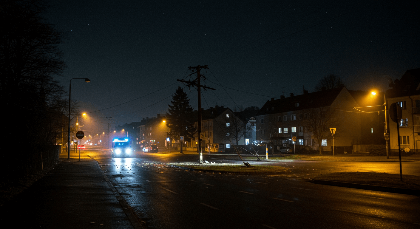Imagem de bairro europeu energia elétrica
