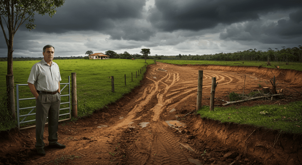 Comprador de uma fração de imóvel rural